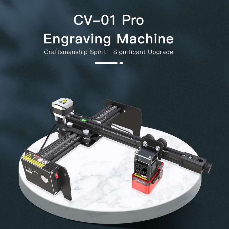 Creality 3D CV-01 Pro Laser Engraver Desktop DIY Engraving Cutting Machine Fine Laser Spot Ey