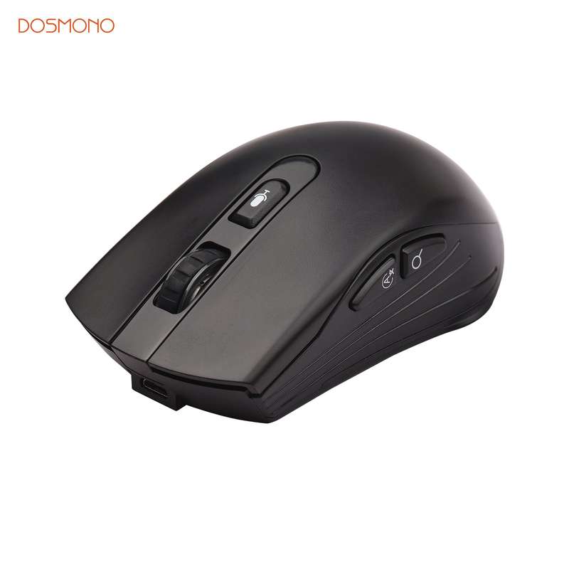 DOSMONO 2.4G Wireless Smart Voice Mouse Translator 6 Buttons for Laptop PC Computer Support W