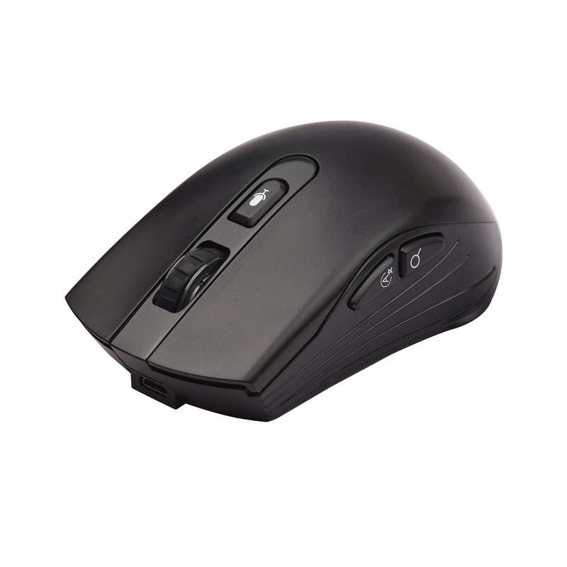 DOSMONO 2.4G Wireless Smart Voice Mouse Translator 6 Buttons for Laptop PC Computer Support W