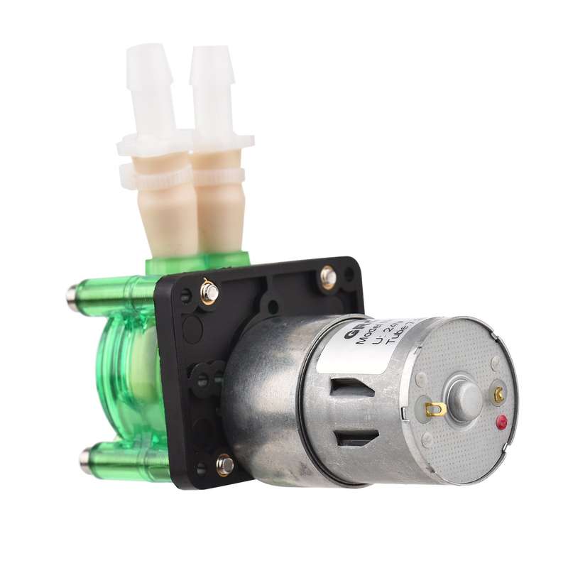 GROTHEN DC 24V Dosing Pump Peristaltic Pump Mini Water Liquid Pump Large Flowrate Peristaltic