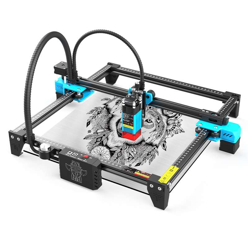Two Trees TTS Laser Engraver 5.5W Compressed Spot Laser Engraving Cutting Machine 300x300mm w