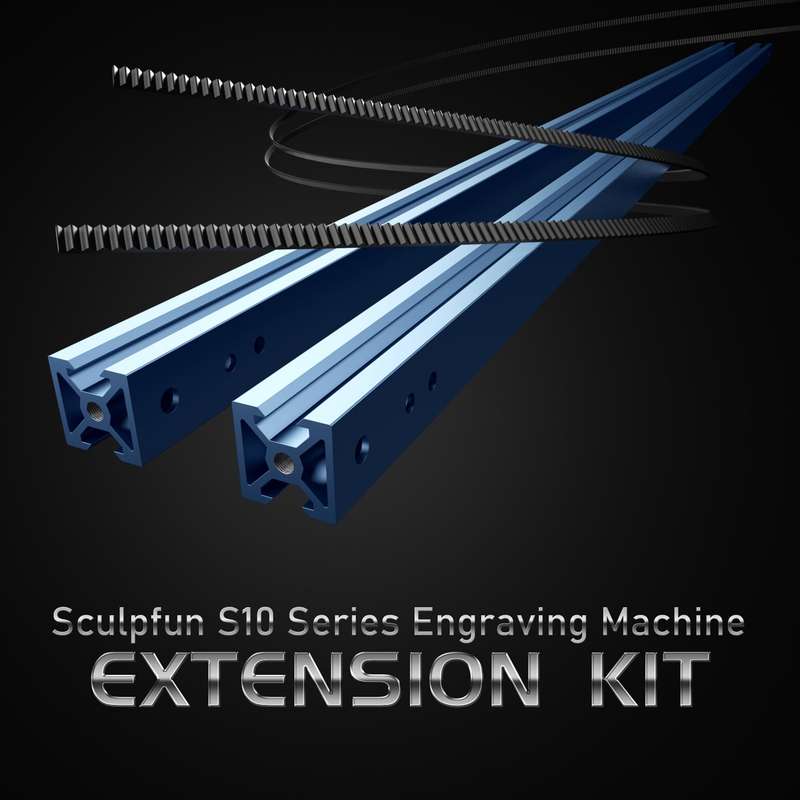 SCULPFUN S10 Engraving Area Expansion Kit For Sculpfun S10 Engraving Machine Y-axis Extension