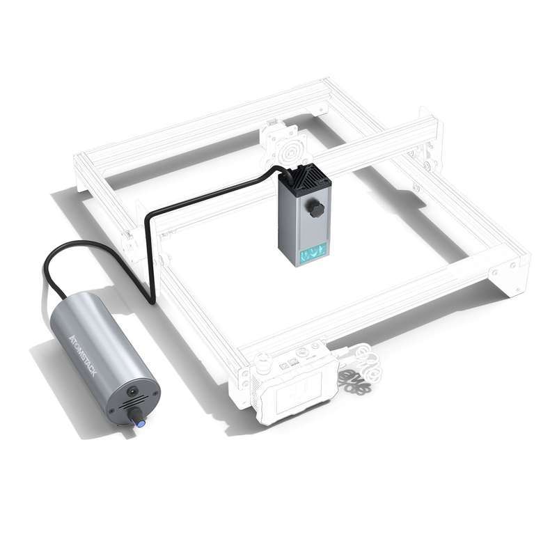 ATOMSTACK M100 20W Laser Module Eye-protection & Air-Assisted Accessories HIgh Airflow 10-30L