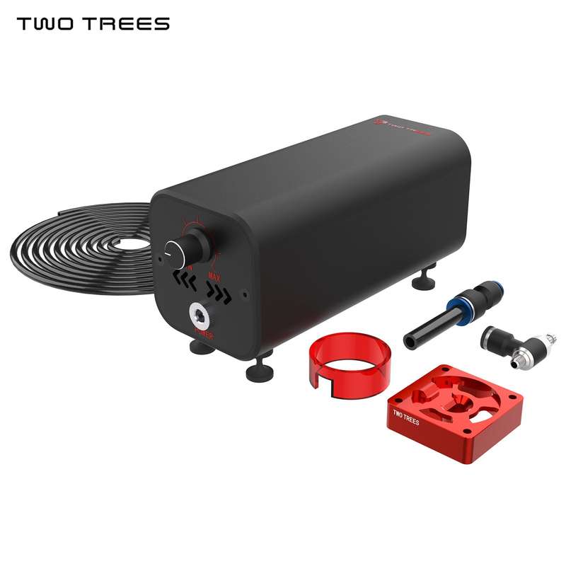 TWO TREE Air Assist High Speed Air Pump Adjustable Airflow Compatible with Laser Engravers TW