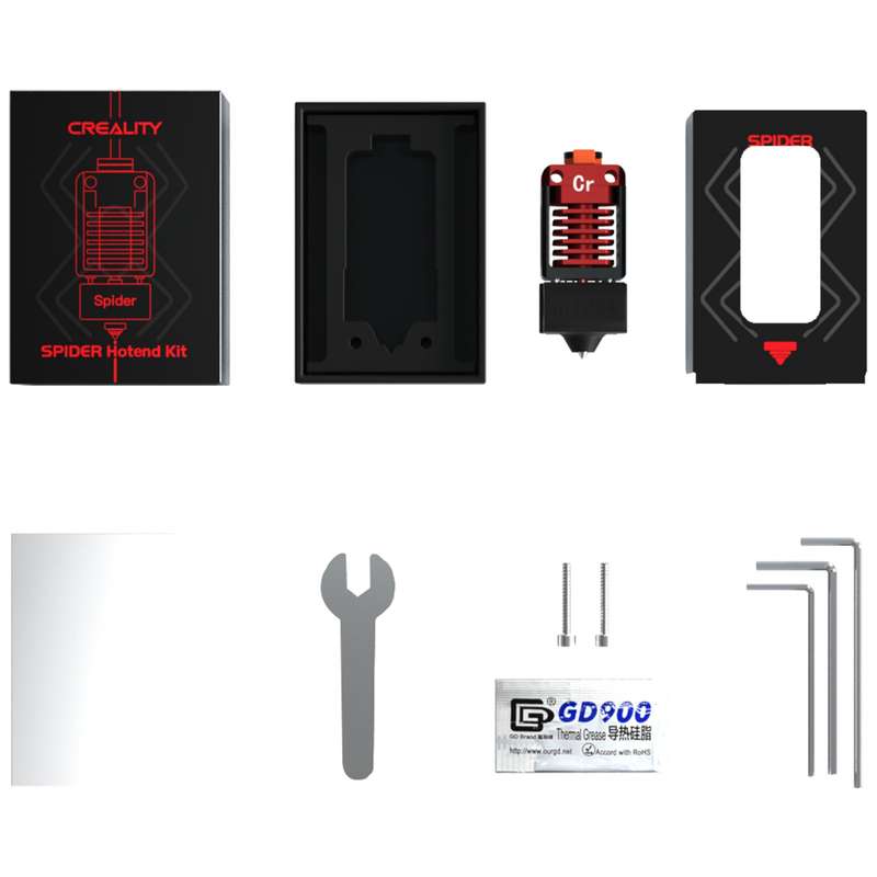 CREALITY Spider High-temperature Hotend Fast Heating Dissipation for 3D Printer Ender-3 Pro/E