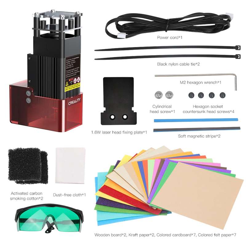 Creality Ender-3 S1 CV-Laser Module 24V 5W Laser Head Compatible with Ender-3 S1/Ender-3 S1 P