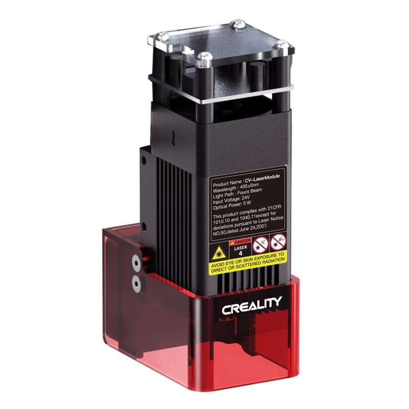 Creality Ender-3 S1 CV-Laser Module 24V 5W Laser Head Compatible with Ender-3 S1/Ender-3 S1 P