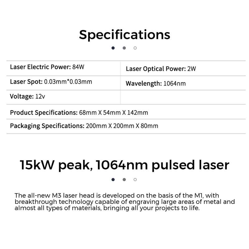 TWO TREES 1064nm Infrared Laser Module for TOTEM S /TTS Laser Engraver Compatible wtih Atomst
