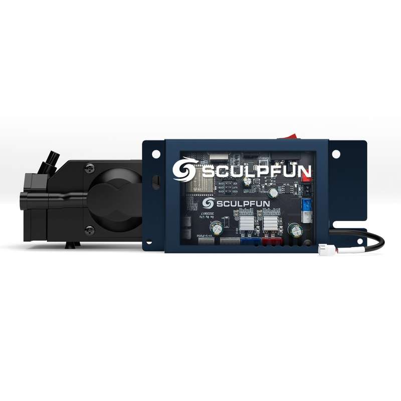 SCULPFUN Automatic Air Assist Kit with 30min/Min Automatic Air Pump Suitable for S9/S10 Laser