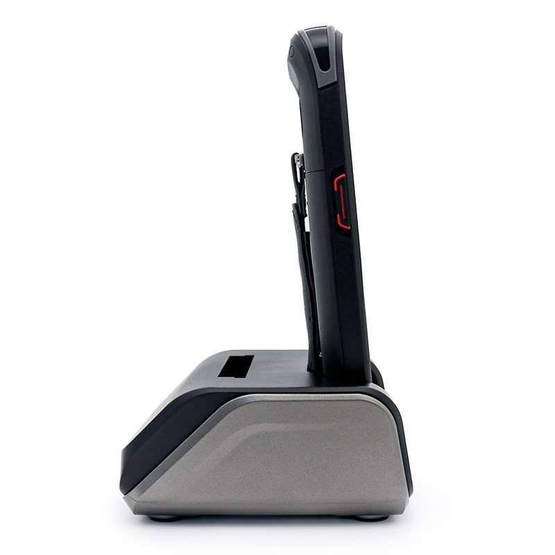 Handheld POS Android 10.0 PDA Terminal 1D/2D/QR Barcode Scanner with Charge Base Support 2/3/