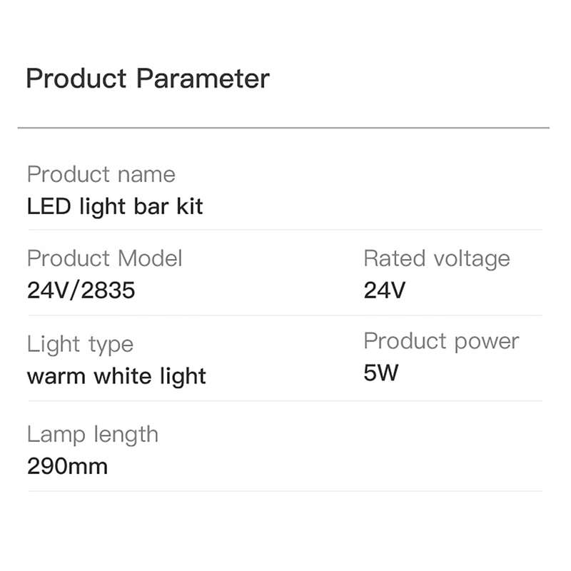 Creality Ender-3 V2 Neo LED Light Bar Kit Energy Saving and Easy Installation Soft Light No S