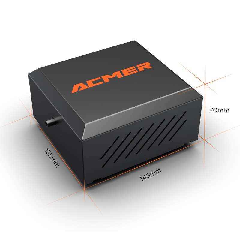 ACMER-C4 Laser Cutting/Engraving Air-Assisted Accessories Adjustable High Airflow 30L/min to