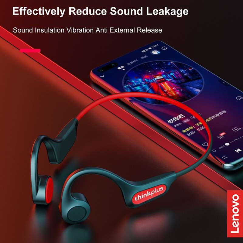 Lenovo X3 Pro Bone Conduction Headphones Wireless BT5.3 Earphone Outdoor Sports Headset Waterproof H