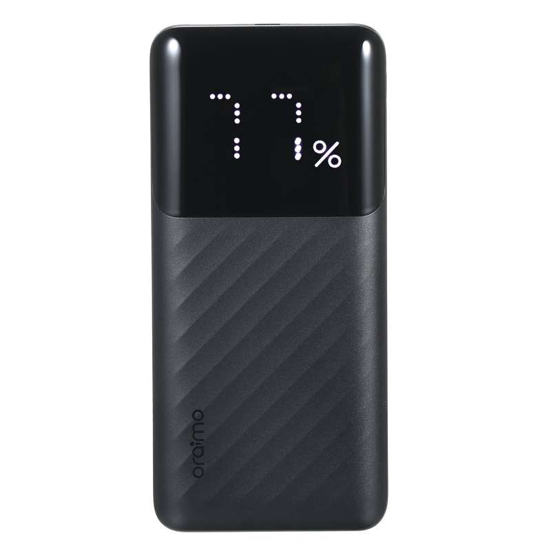 Oraimo OPB-P120D Toast 10 Byte II 10000mAh Power Bank LED Display AniFast Technology 2.4A Max Fast C