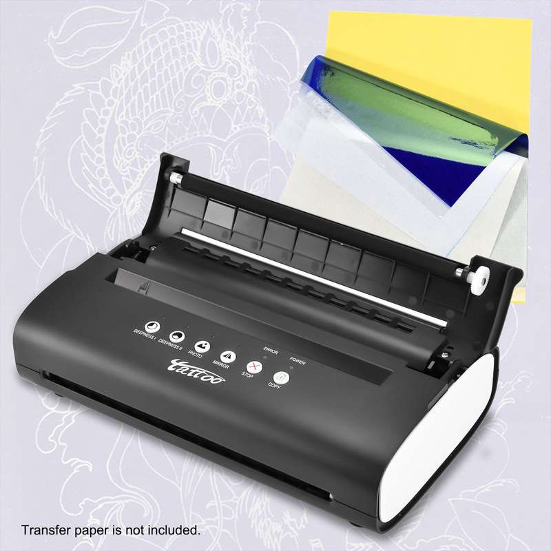 ATOMUS Tattoo Stencil Transfer Machine Printer Drawing Thermal Stencil Maker Copier Line Drawing Pri
