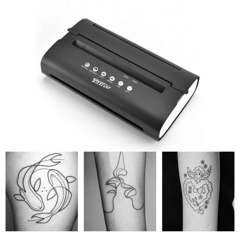 ATOMUS Tattoo Stencil Transfer Machine Printer Drawing Thermal Stencil Maker Copier Line Drawing Pri