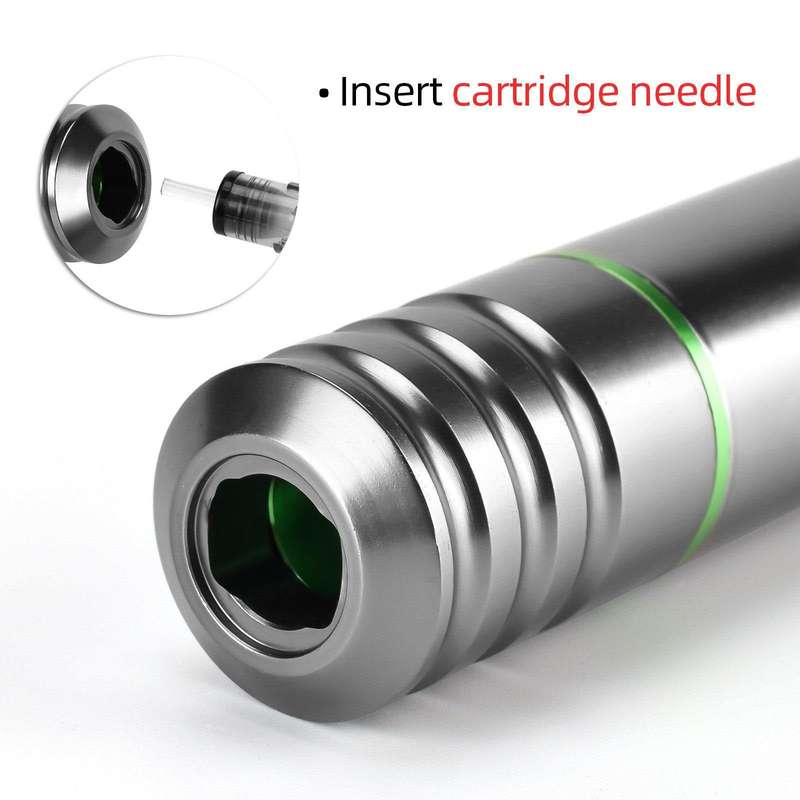 Atomus Tattoo Pen Cartridge Needles Set Pen Motor Tattoo Machine Aluminum Alloy Long Rotary Tattoo P