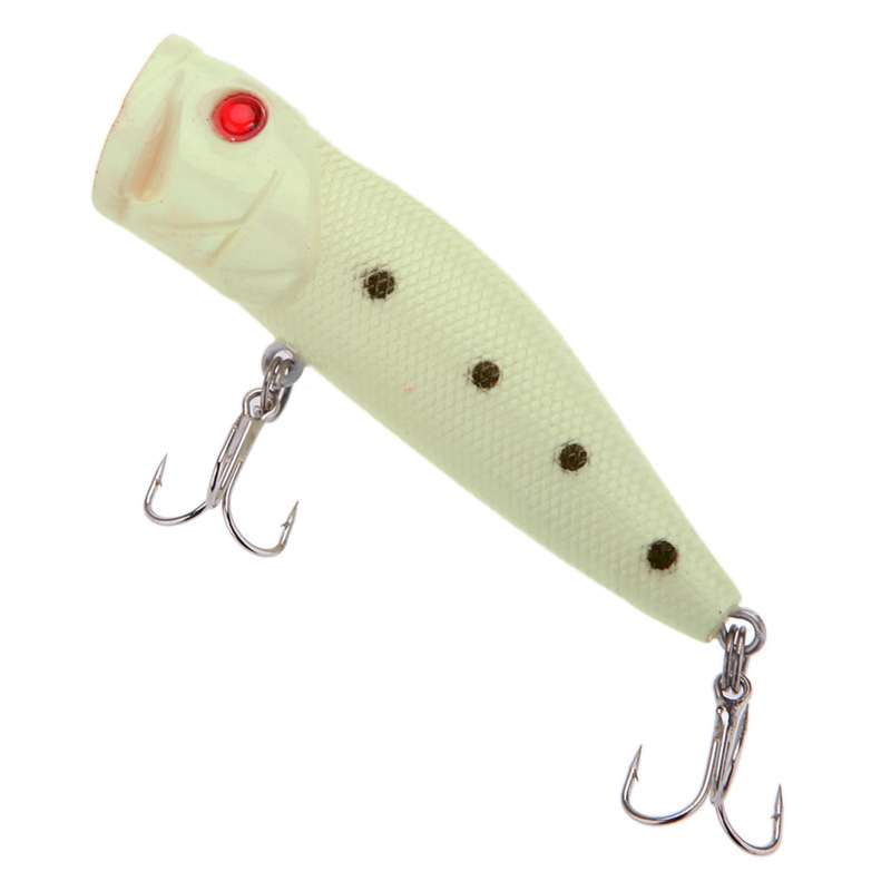 Night Fishing Luminous Popper Floating Lure Catfish Snakehead Bass Bait Hard Artificial Bait
