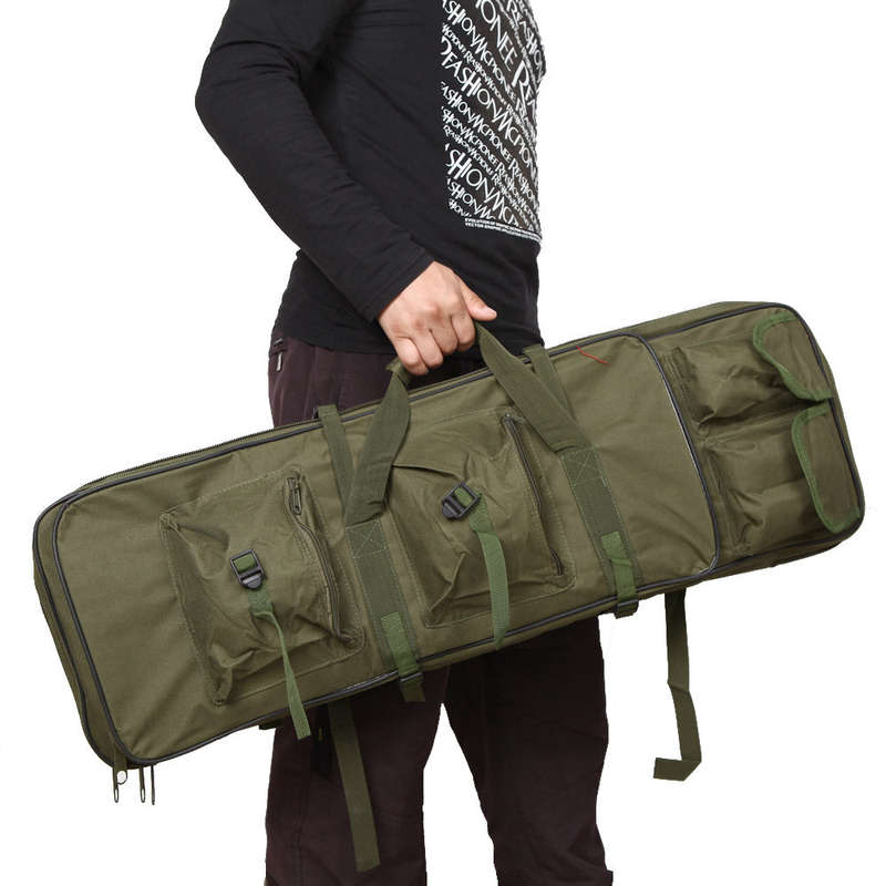 85cm / 33.5" Outdoor Military Hunting Tactical Shotgun Rifle Square Carry Bag Gun Protection