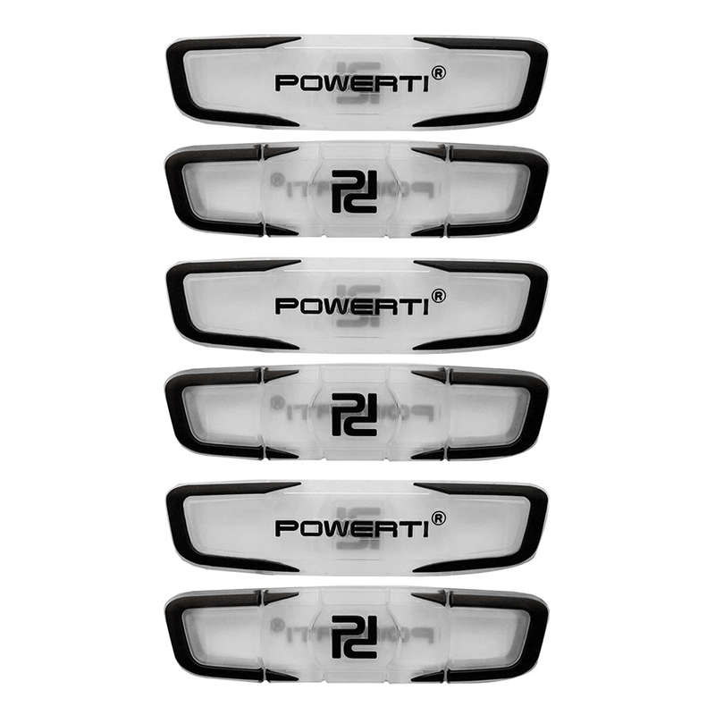 6pcs Tennis Racket Damper Silicone Shock-absorbing Tennis Damper Non-slipping Tennis Gadgets