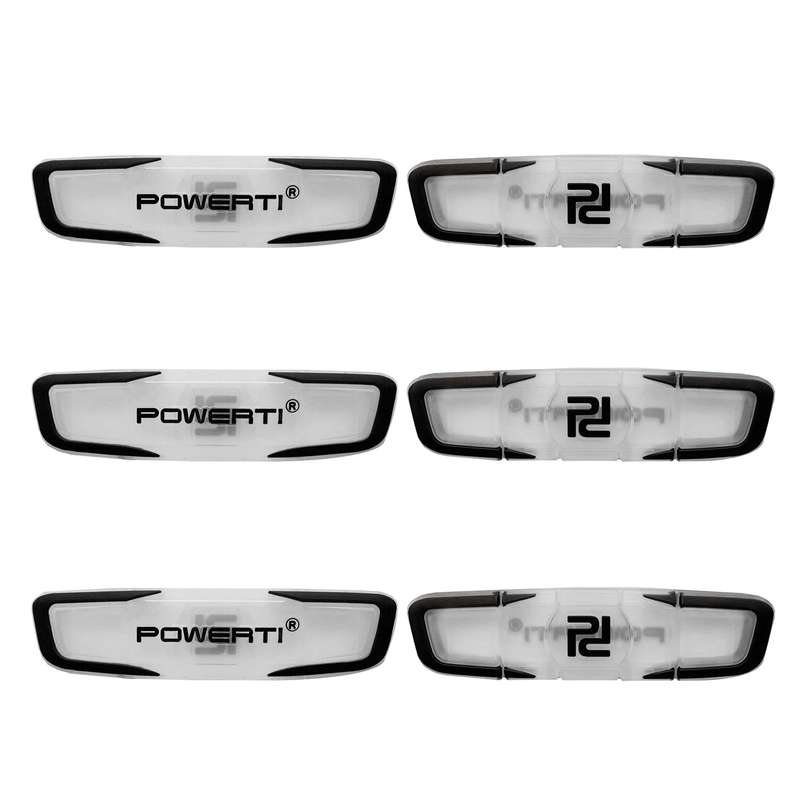6pcs Tennis Racket Damper Silicone Shock-absorbing Tennis Damper Non-slipping Tennis Gadgets