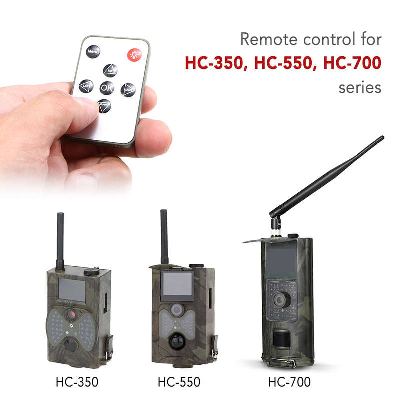 Remote Control for Hunting Trail Game Camera HC-300 HC-350 HC-550 HC-700 Series