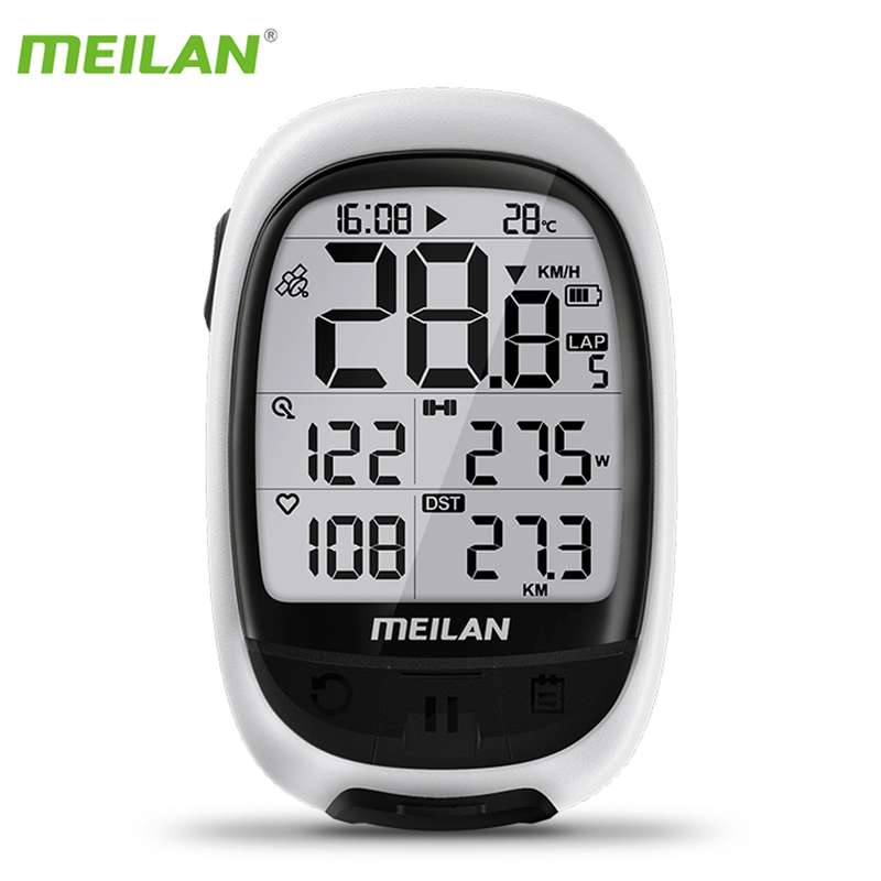 MEILAN M2 GPS Bike Computer Cadence Heart Rate Power Meter Cycling Navigation Computer