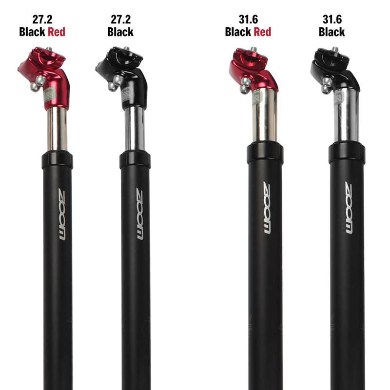 Suspension Bike Seatpost Shock Absorber Seat Pole MTB Bike Seat Tube 31.6x350mm / 27.2x350mm