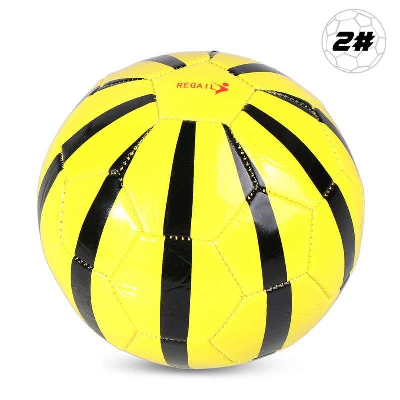 Size 2 Kids Soccer Ball Inflatable Soccer Training Ball Gift for Children Students
