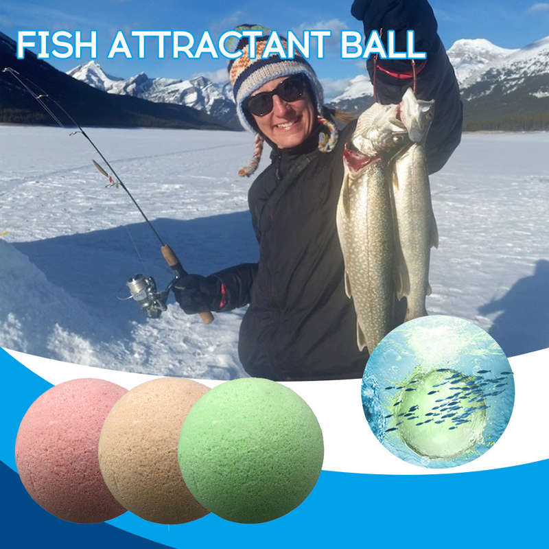 Fish Lure Bubble Nest Ball Bait Fishing Material Bait Bubble Bomb (Strawberry)