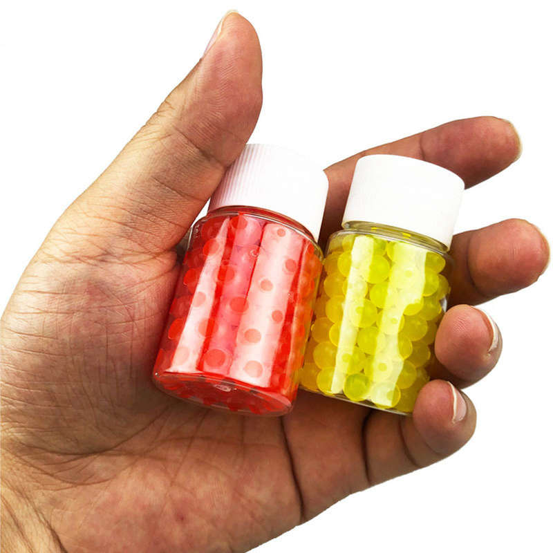 Fish Lure Bubble Nest Ball Bait Fishing Material Bait Bubble Bomb (Strawberry)