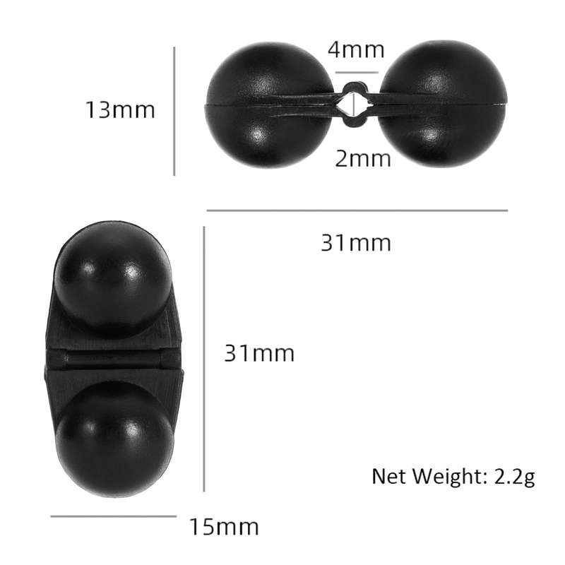 20g / 30g EVA Inline Float with Bell Fishing Buoyancy Floats Weight Bead Catfish Float Fishin