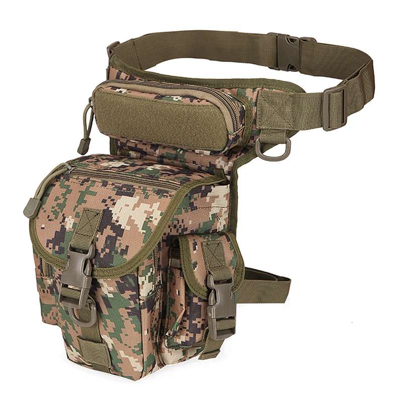 Drop Leg Bag Waterproof Thigh Waist Packs Pouch for Traveling Hiking Cycling Camping