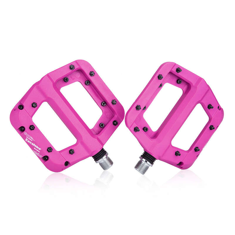 MTB Bike Pedals Non-Slip Mountain Bike Pedals Platform Bicycle Flat Pedals 9/16 Inch