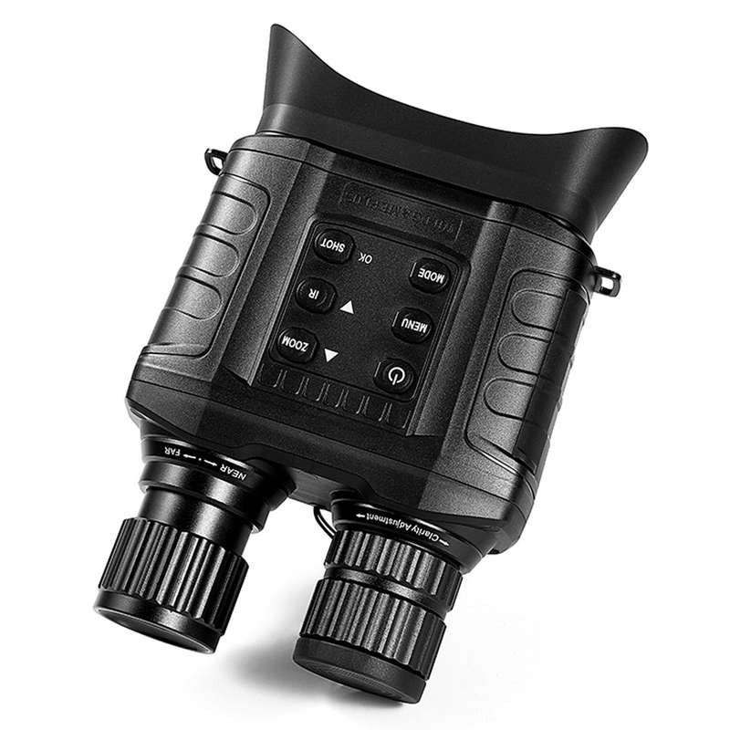 Night Vision Binoculars 4X Digital Zoom IR Night Vision Scope with 500m Full Dark Distance Ca