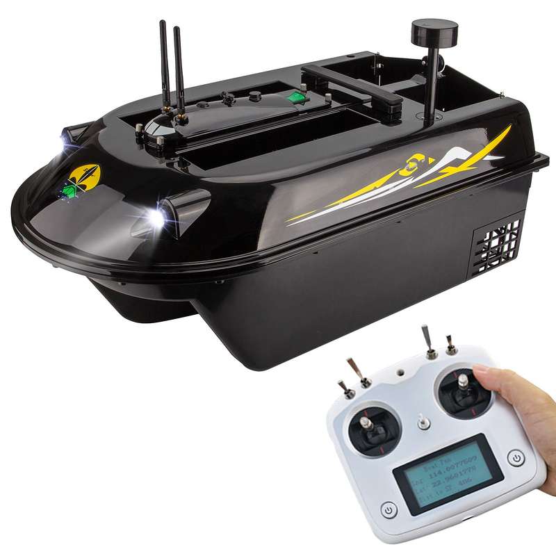 GPS RC Fish Bait Boat 8kg Load with 600M Remote Control Sea Fishing Bait Boat