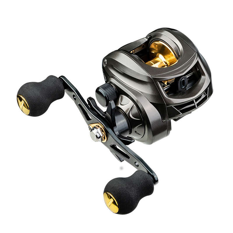 Fishing Reel Casting Reel Baitcaster 7.2:1 High Speed Spinning Reel with Magnetic Brake 18LB