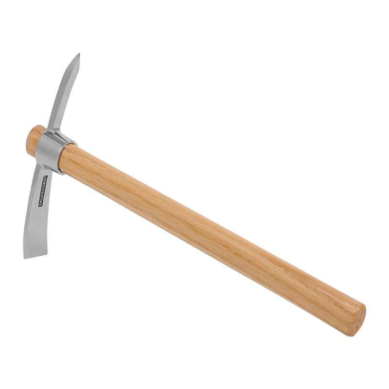 Outdoor Camping Multifunctional Pickaxe Hoe Heavy Duty Stainless Steel Pick Axe Hand Hoe with