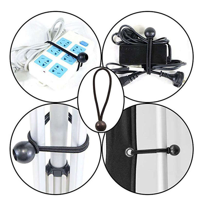 30pcs Outdoor Tarp Clips Heavy Duty Lock Grip Tent Fasteners Clamps with Bungee Ball Cords Ca