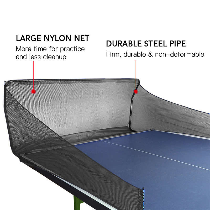 Table Tennis Ball Catch Net Ping Pong Ball Collector Net for Table Tennis Robot Training Tabl