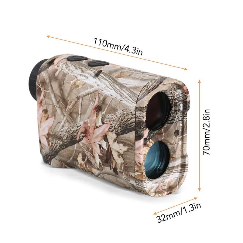 Outdoor Compact 6X Laser Range Finder 600m Hunting Rangefinder Golf Rangefinder Hunting Monoc