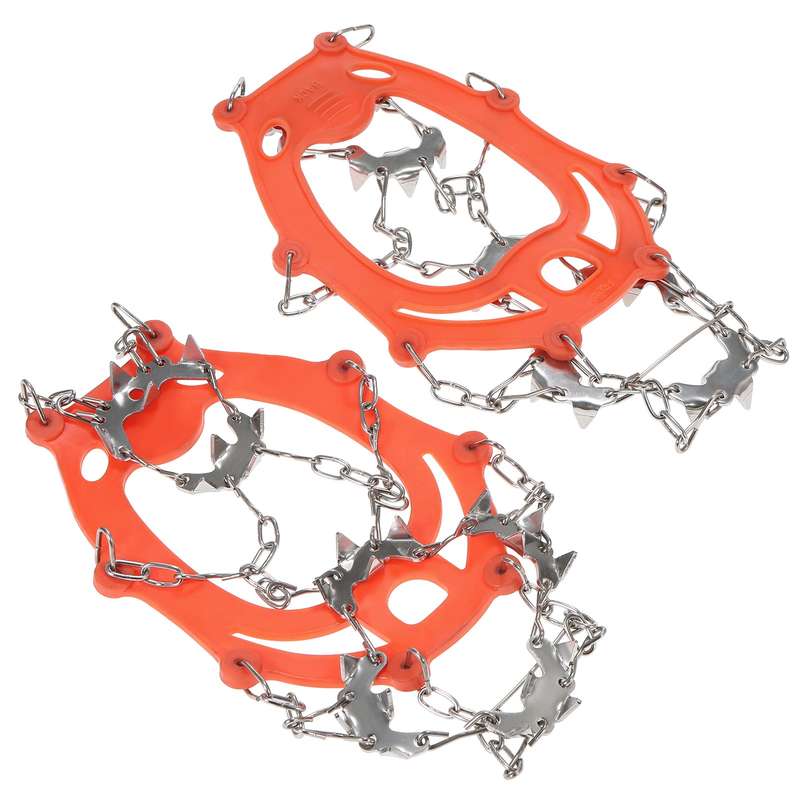 Traction Cleats with 24 Non-slip Spikes Snow Shoes Men Women Antiskid Shoes Climbing Crampons