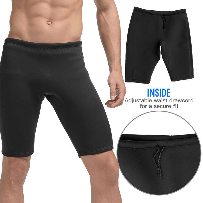 3mm Neoprene Wetsuit Shorts Men's Swimming Trunks Diving Pants Water Sport Underwear Swimsuit