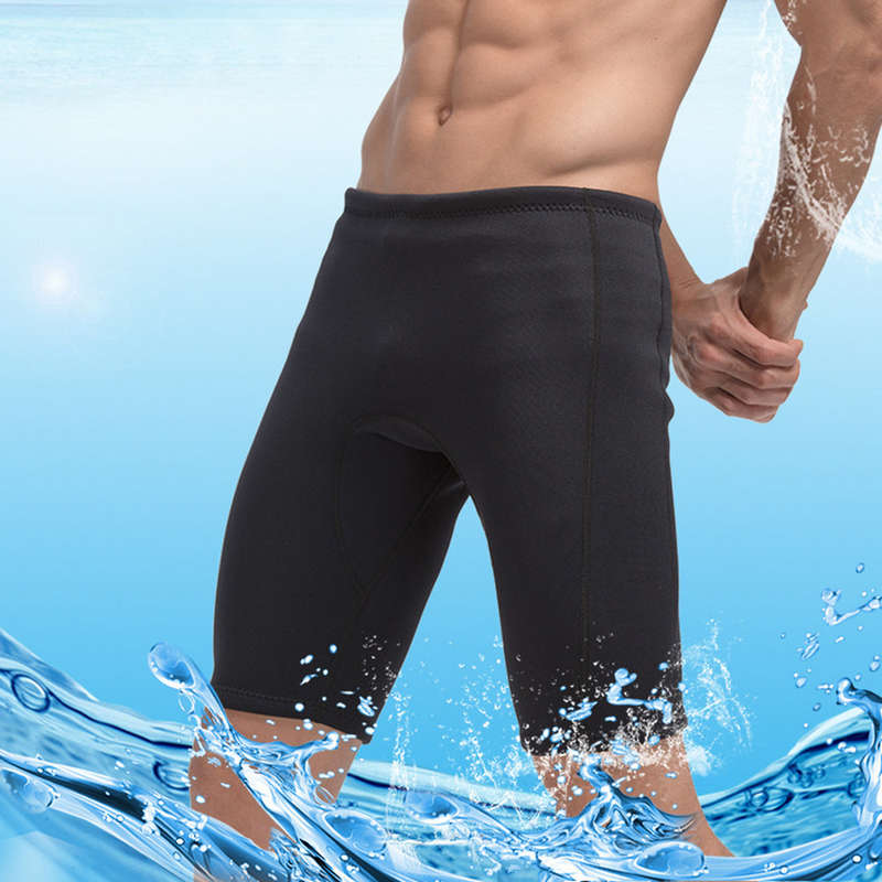 3mm Neoprene Wetsuit Shorts Men's Swimming Trunks Diving Pants Water Sport Underwear Swimsuit