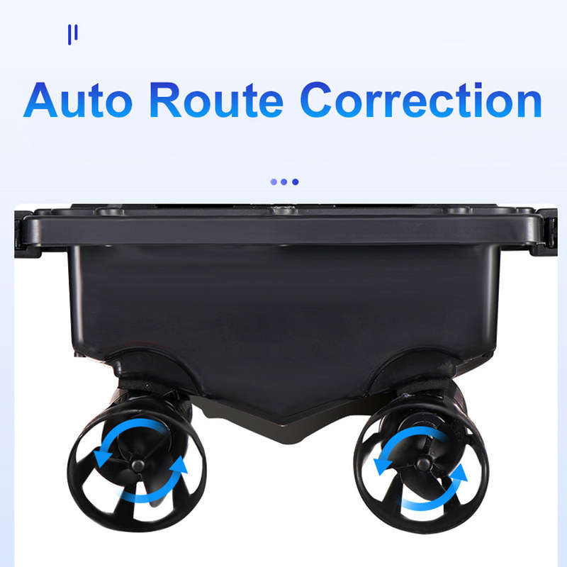 Fishing Bait Boat 500m Remote Control Bait Boat Dual Motor Fish Finder 1.5KG Loading Support