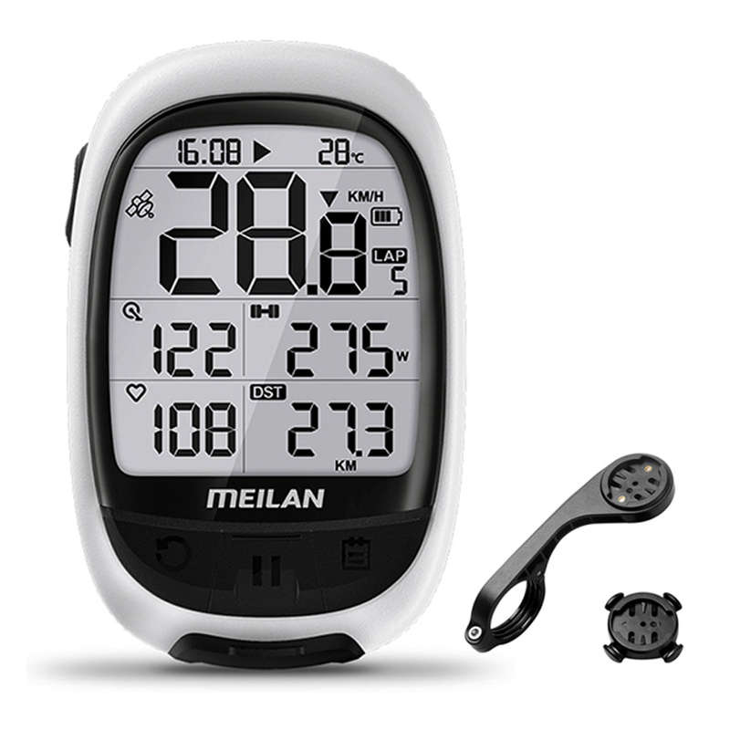 M2 Bike Global Position System Cycling Speedmeter Wireless BT Bicycle Speed Meter USB Recharg
