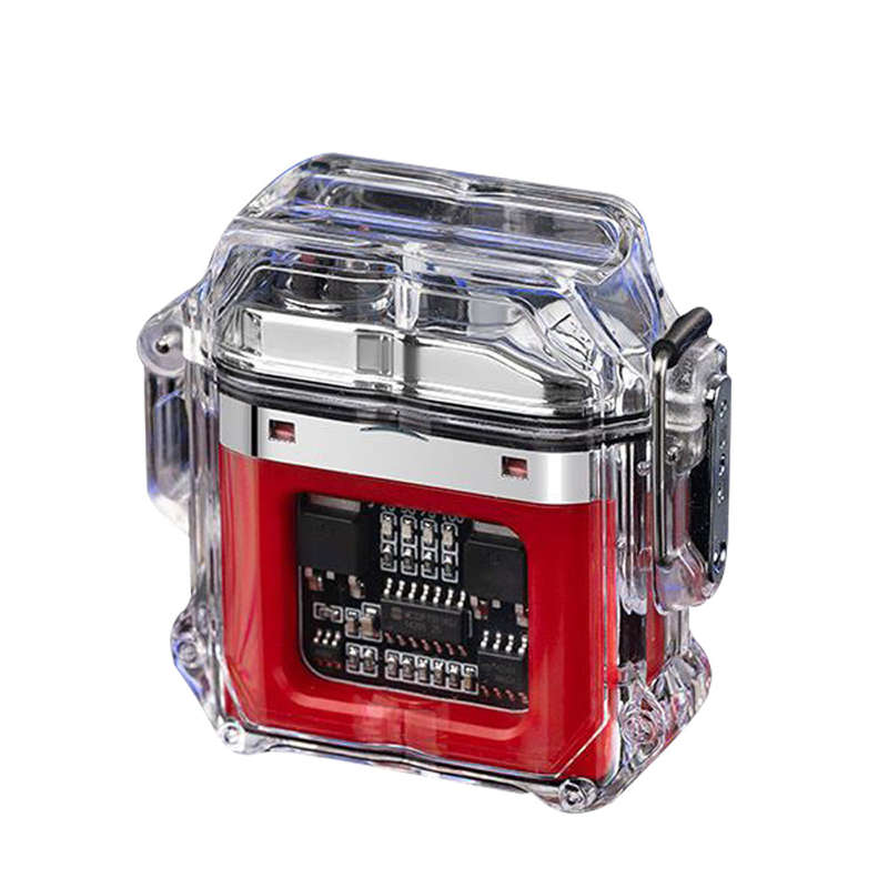 Electric Lighter Double Arc Electronic Pulse Lighter Windproof & Waterproof Rechargeable Flam