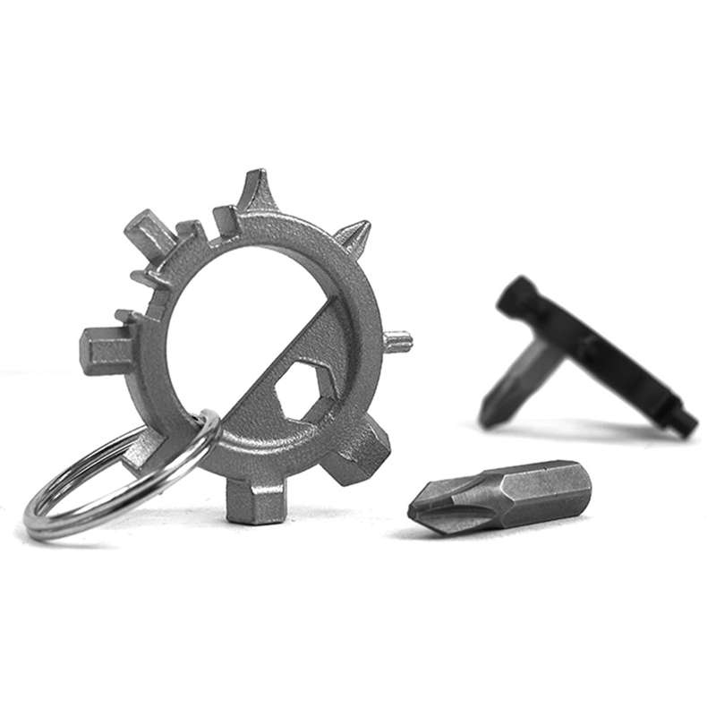 EDC Gear Outdoor Multifunctional Octopus Tool Stainless Steel Screwdriver Head Carry Portable