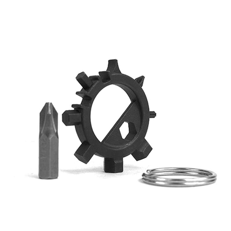 EDC Gear Outdoor Multifunctional Octopus Tool Stainless Steel Screwdriver Head Carry Portable
