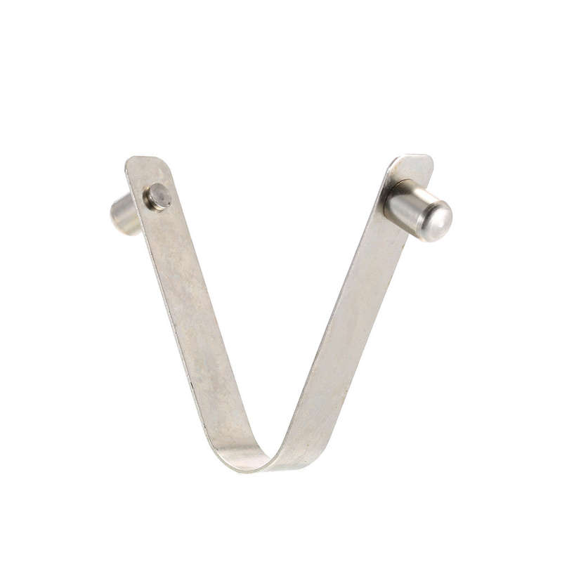 6pcs Kayak Paddle Spring Clips Tent Pole Clips Push Button Spring Snap Clip Locking Tube Pin